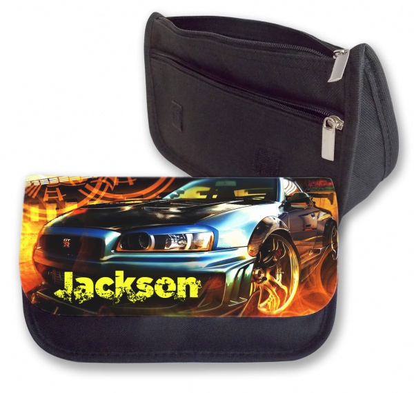 Personalised Pencil Case Racing Car